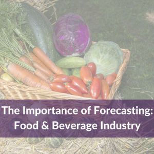 Forecasting in the food and beverage industry