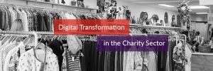 Digital transformation in the charity sector header image