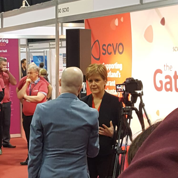 Nicola Sturgeon at The Gathering 2020