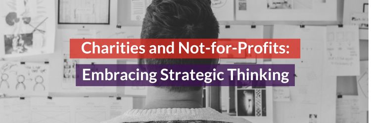 Charities and Non-Profits Embracing Strategic Thinking Header